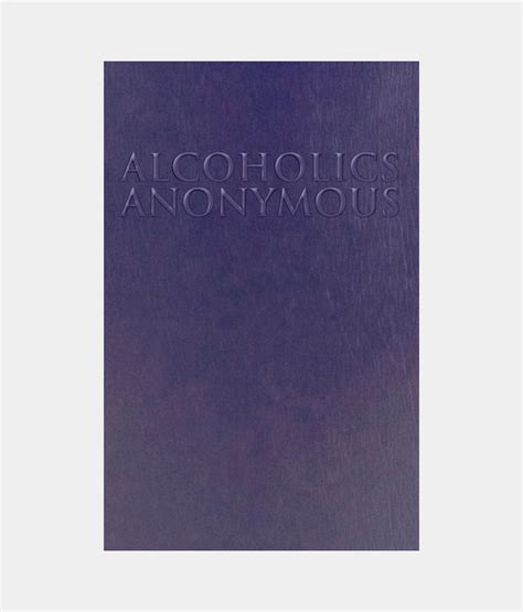 Alcoholics Anonymous Softcover Central Service Office