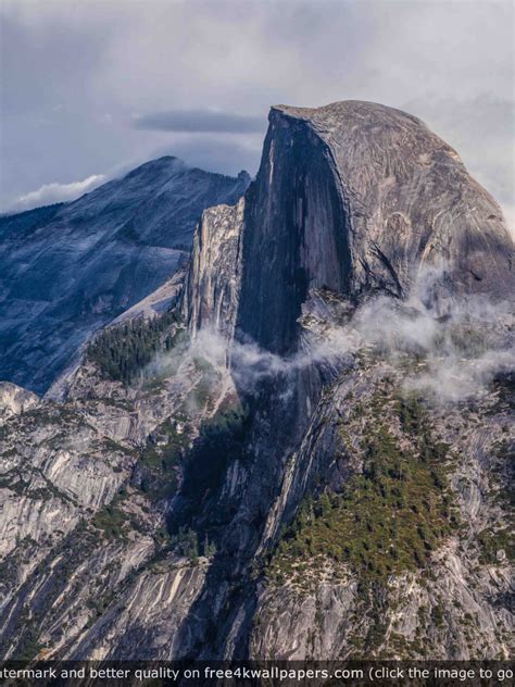 Free Download After The Storm Passes Half Dome Yosemite 4k Wallpaper