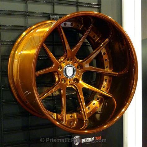 Prismatic Powders Wheels Coated In Our Transparent Copper Powder Coat