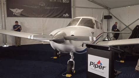 Piper Pilot 100 Unveiled At Sun N Fun 2019 Youtube