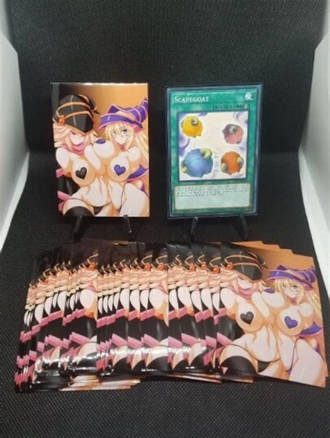 Card Sleeves Glossy Gagaga Girl And Dark Magician Girl Yugioh 50 Pack
