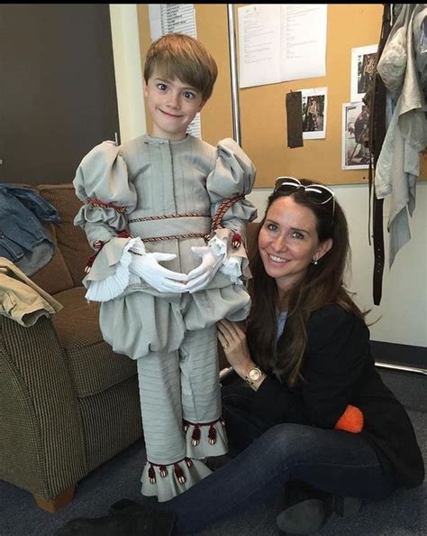 Photo By Costume Designer Janie Bryant Working On Georgies Pennywise