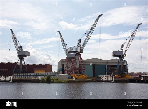 Bae Systems Govan Shipbuilding Yard Govan Glasgow Photojeff Gilbert