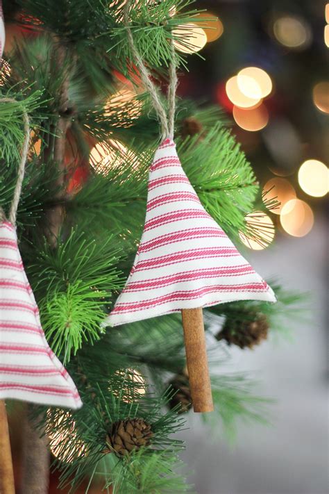 Diy Cinnamon Scented Fabric Tree Ornaments Ehow