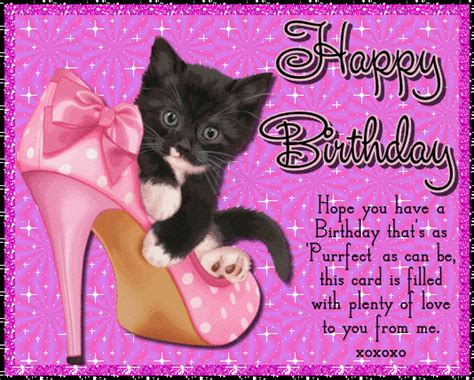 Purrfect Birthday Kitten Wishes Free Happy Birthday Ecards 123 Greetings