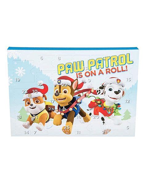 Paw Patrol Advent Calendar Paw Patrol Advent Calendars For Kids