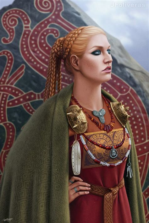 Vikings Characters By Jf Oliveras Magic Art World