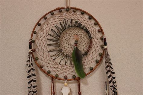 Another Deer Skull Dream Catcher I Made This One For A Friends Wedding