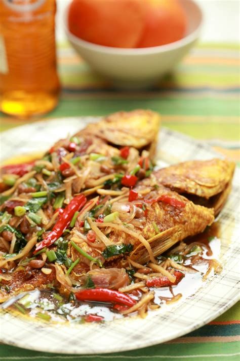 Ikan barakuda bisa tumbuh dengan bobot dan panjang. Ikan Kerisi Masak Sos Tiram - masam manis