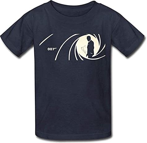 Vintage 007 Spectre James Bond Mens T Shirt Funny Top Tee Camiseta Short Sleeve Black Xl Amazon