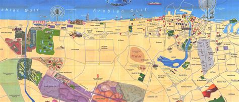 Mapas Detallados De Dubái Para Descargar Gratis E Imprimir