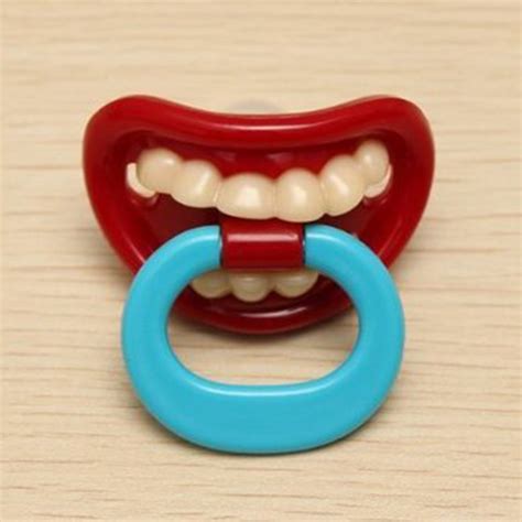 Pacifier teeth is a real problem, but it can be prevented. Pacifier with Teeth | drunkMall