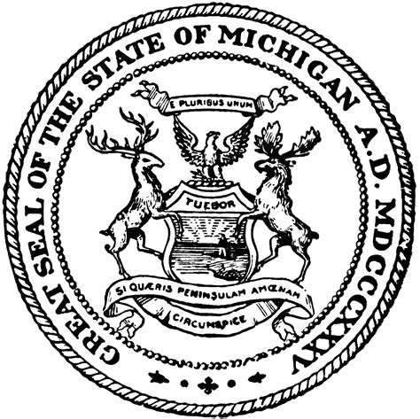Michigan State Motto In English Michigan Motto Original Art Each