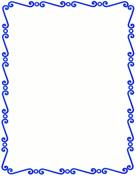 Blue Border Clipart Free Download On Clipartmag