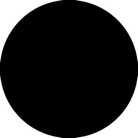 Circulo Png Preto Imagem Vetorial Gratis Black Branco Gui