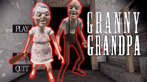 БАБКА ГРЕННИ И ДЕД ГРЕНДПА Grandpa And Granny Escape House Youtube
