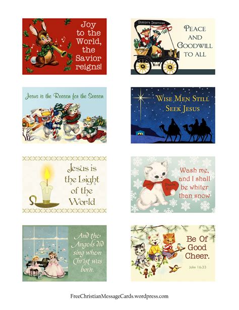 Free Christian Christmas Cards Printable Free Printable Templates