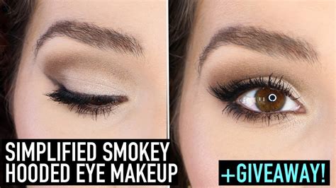 Wearable Smokey Eye Makeup For Hooded Eyes Youtube
