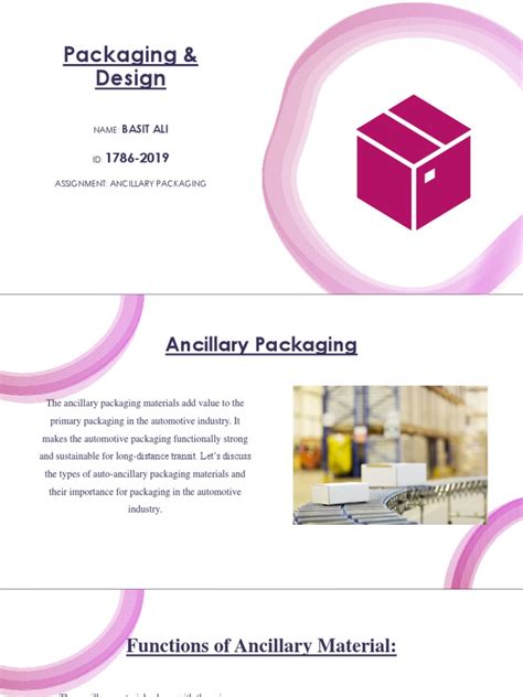 Ancillary Packaging Pdf
