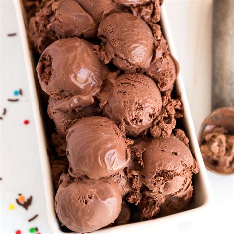 Decadent Dark Chocolate Ice Cream Recipe Food Folks And Fun