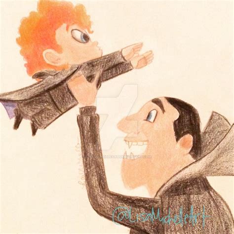 Hotel Transylvania 2 Dracula And Dennis By Lisamichelleart On Deviantart