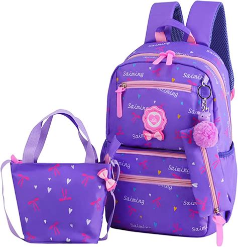 Flht Girl Childrens School Bag Backpack Waterproof And Lightweight 6