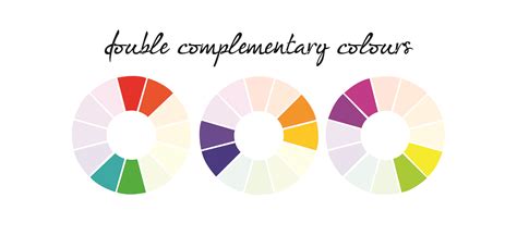 art design and elements | Double complementary colors, Complementary colors, Color wheel