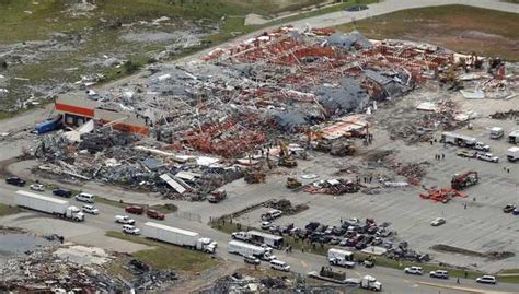 Tornado destruction at the Home Depot in Joplin on Tuesday, May 24