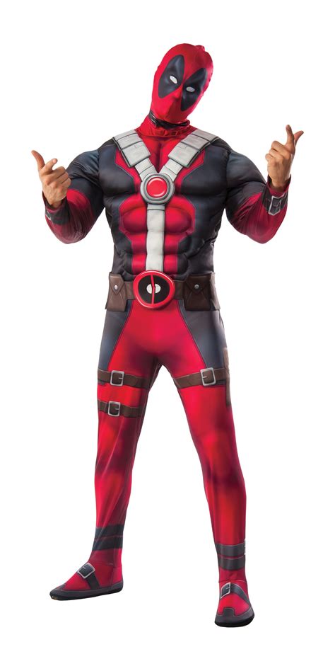 Adult Deadpool Muscle Chest Men Costume 49 99 The Costume Land