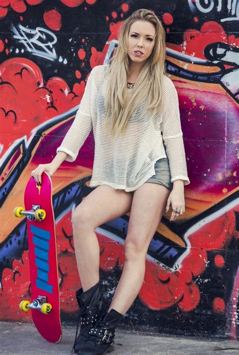 Skater Girl Editorial Photography Image Of Skateboarder 60700187