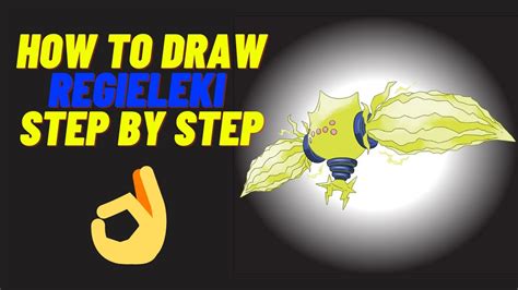 How To Draw Regieleki Pokemon Step By Step Very Easy Only For You