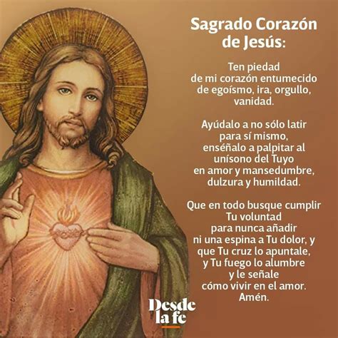 Pin De Francisco Acedo Fernández En CorazÓn De JesÚs Oraciones