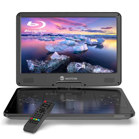 Buy Wonnie 169inch Blu Ray Dvd Player Portable Dvd Player With 141 1080p Hd Screenportable