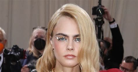 Cara Delevingne Is Jaw Dropping In A Topless 2022 Met Gala Look E