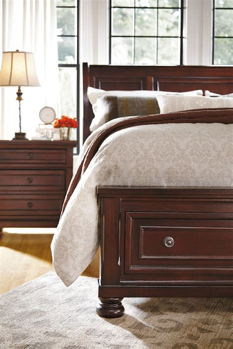 Millennium Bedroom Porter Queen Sleigh Bed B697b6 Dewey Furniture