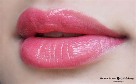 elf Glossy Gloss Wild Watermelon Review & Swatches - Heart Bows & Makeup
