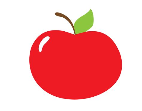Red Apple Clipart Clip Art Library