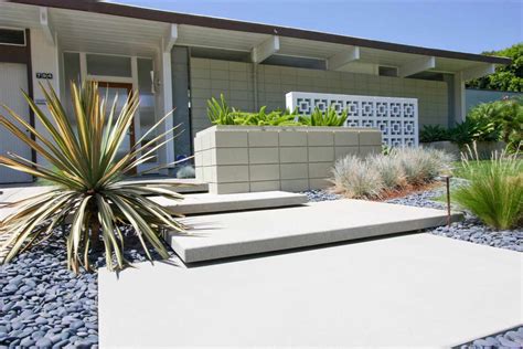 Mid Century Modern Homes Landscaping