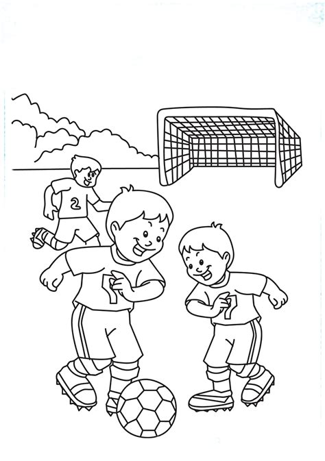 Desenhos De Futebol Para Imprimir