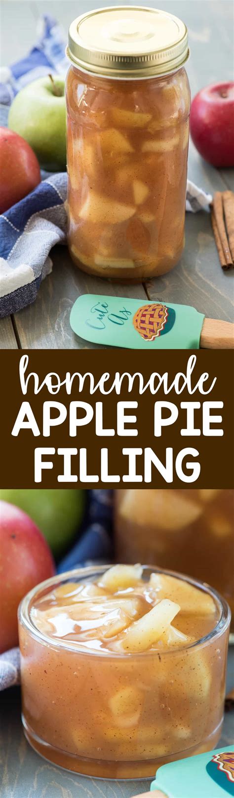 The recipe above will fill about 7 quarts. Homemade Apple Pie Filling - Crazy for Crust