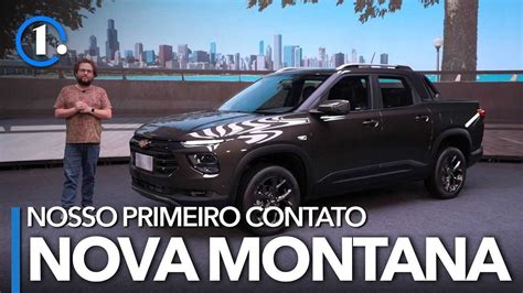 Chevrolet Montana 2023 os detalhes da picape em sua nova geração