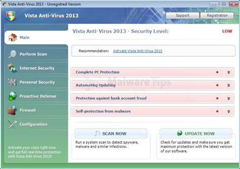 Remove Vista Anti Virus 2013 Removal Instructions