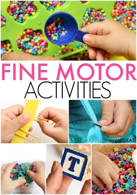 Fine Motor Activities For Kids To Help Develop Skills Repinned By