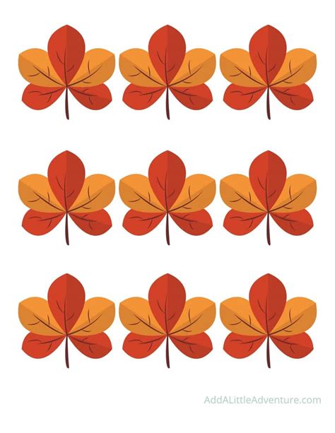 Fall Leaves Printables Free
