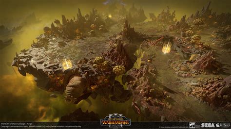 Artstation Total War Warhammer 3 Campaign Chaos Realms