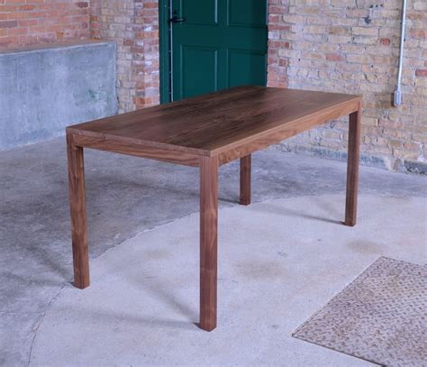 Parsons Style Solid Wood Dining Table By Walnutgrovefurniture Dining