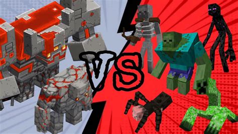 Redstone Golems VS Mutantes Minecraft Pe YouTube