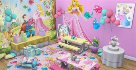 I Create Bedroom Sets For The Sims 4 — Disney Birthday Bash Toddler