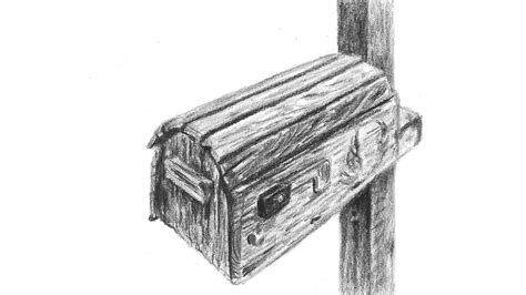 How To Draw A Mailbox In Perspective Lets Draw Today Club