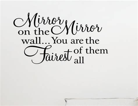 Items Similar To Mirror Mirror On The Wallyou Are The Fairest Of